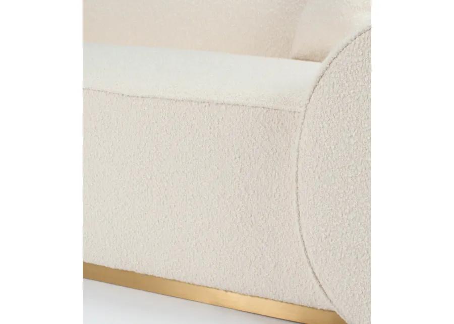 Martita Sofa in Ivory Boucle