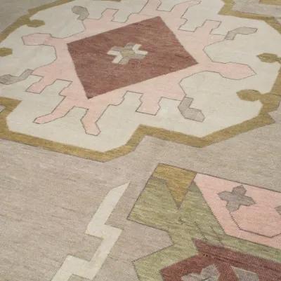 Zara Earth Tones Turkish Knot Rug