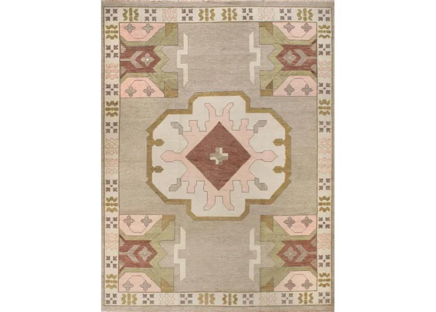 Zara Earth Tones Turkish Knot Rug