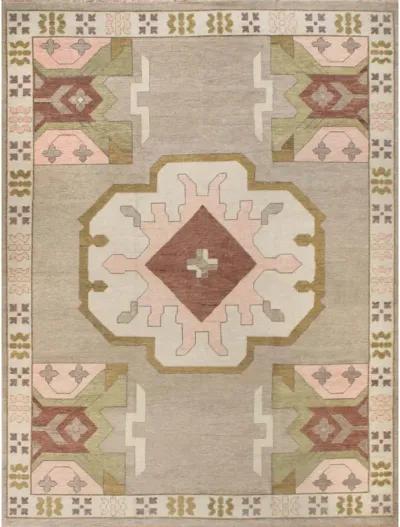 Zara Earth Tones Turkish Knot Rug