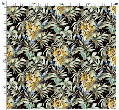 Mangrove Tiger Wallpaper - Black