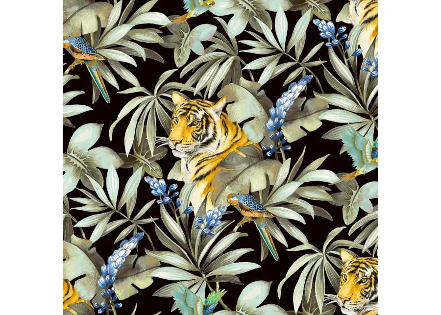 Mangrove Tiger Wallpaper - Black