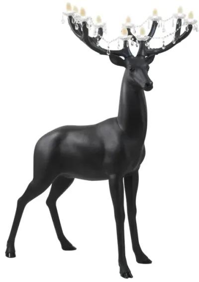 Sherwood Deer Lamp - Black