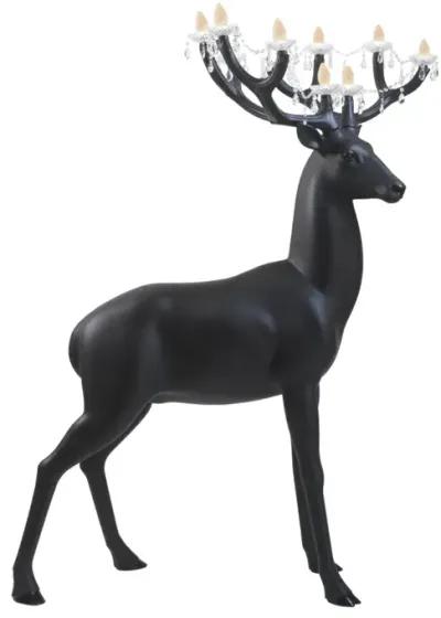 Sherwood Deer Lamp - Black