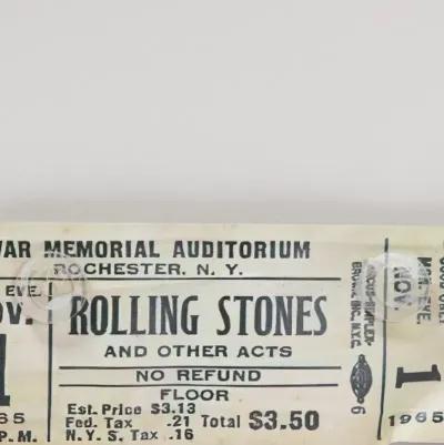 Rock ‘N Roll Stub - 1965