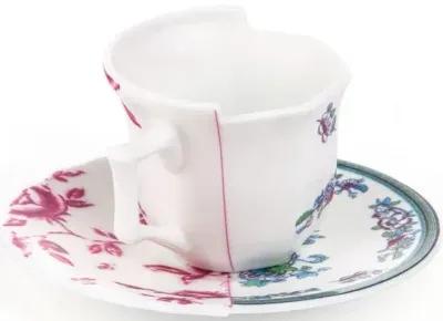 Hybrid Coffee Cup With Saucer - Leonia by Seletti