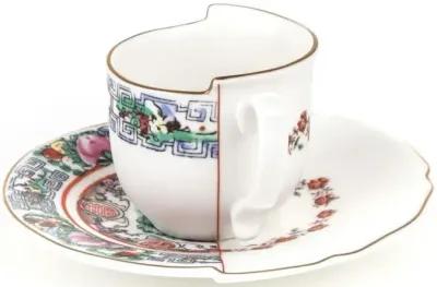 Hybrid Coffee Cup With Saucer - Tamara by Seletti