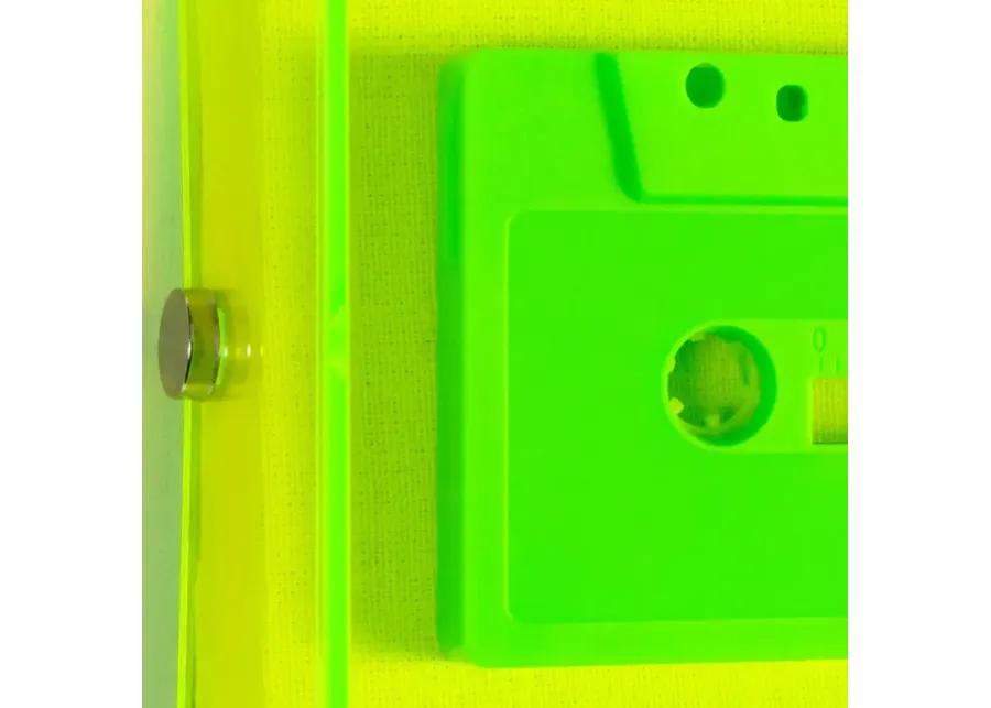 Cassette Tape Petite - Neon Green