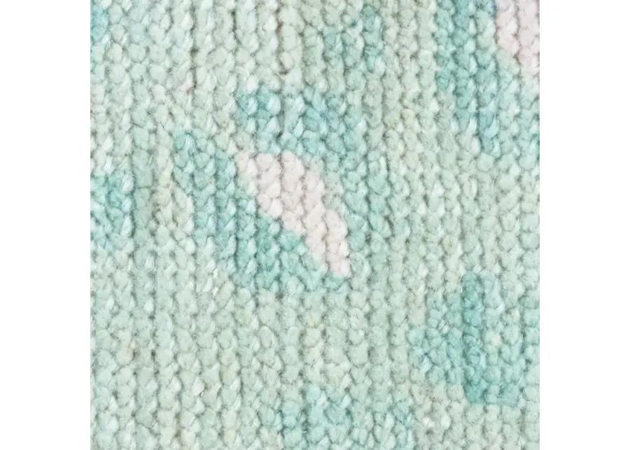 Charlize Mint Turkish Knot Rug