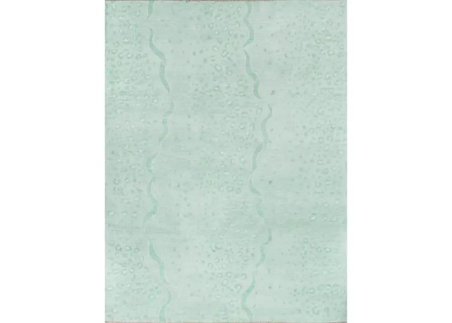 Charlize Mint Turkish Knot Rug