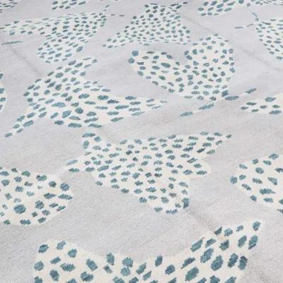 In Stock 5x7 Lumina Grey Turkish Knot Rug