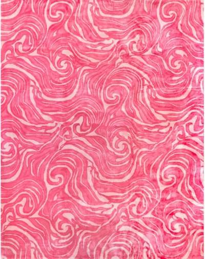 Sybil Pink Tufted Rug