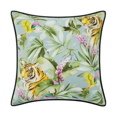 Custom Pillow - Mangrove Tiger Blue