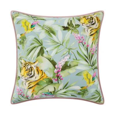 Custom Pillow - Mangrove Tiger Blue