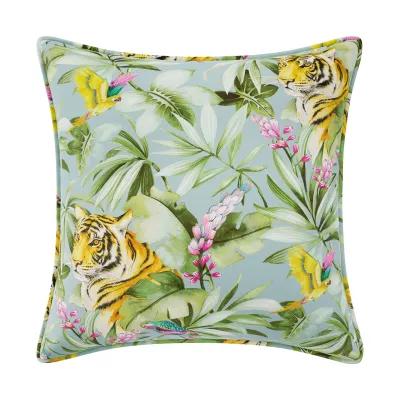 Custom Pillow - Mangrove Tiger Blue