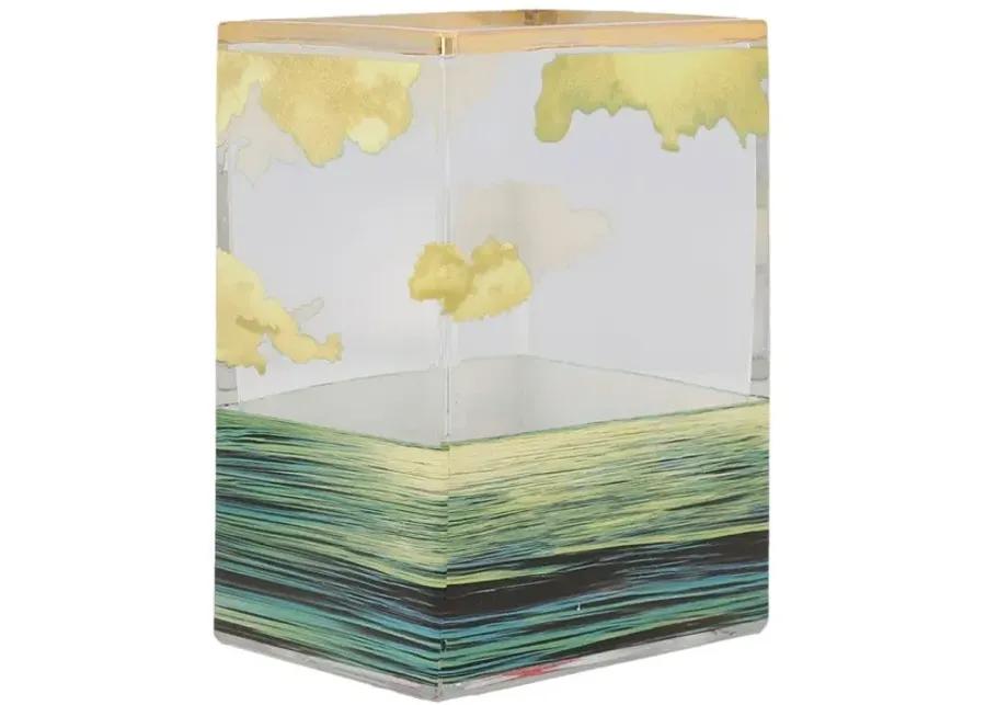 Toiletpaper Sea Girl Glass Vase by Seletti