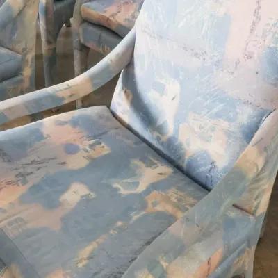 Set of 8 Upholstered Dining Chairs