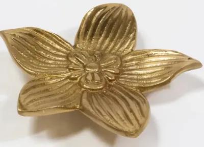 Brass Lily Knob