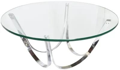 Dunbar Chromed Steel Coffee Table