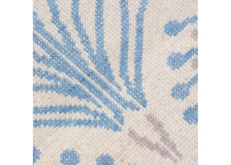 Ashley Ann Blue Turkish Knot Rug