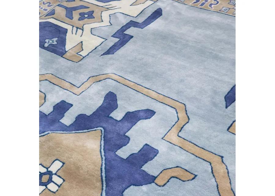 Zara Blue Tufted Rug