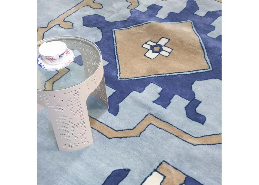 Zara Blue Tufted Rug