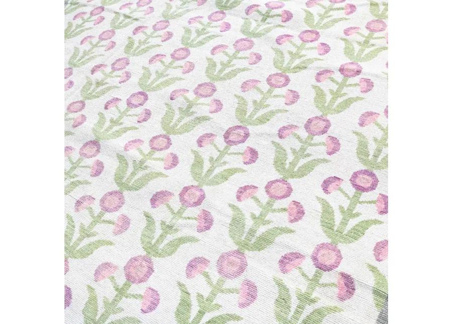 Margaret Lilac Turkish Knot Rug