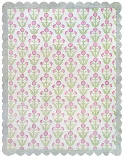 Margaret Lilac Turkish Knot Rug