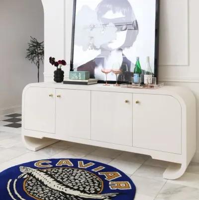 Ruse Credenza in White