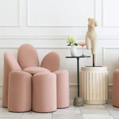 Selene Chair in Blush