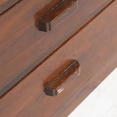 Pair of Vintage Mahogany Chests