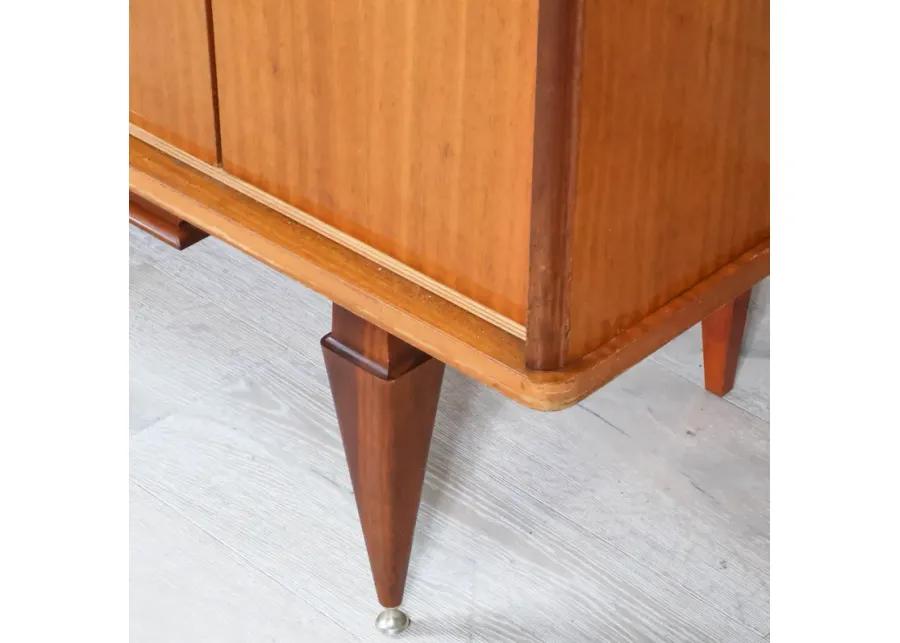 French Modern Light Mahogany Sideboard