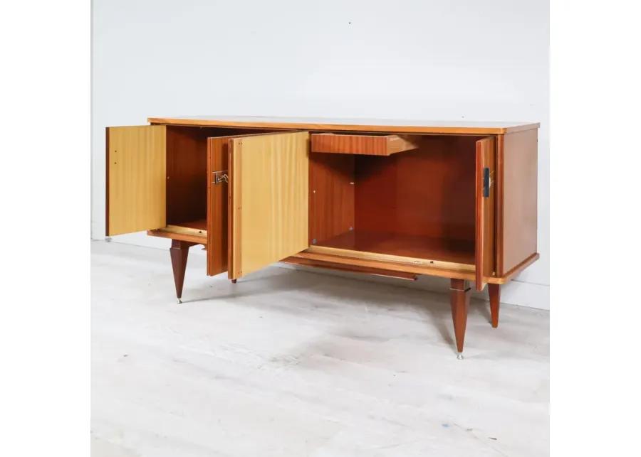 French Modern Light Mahogany Sideboard