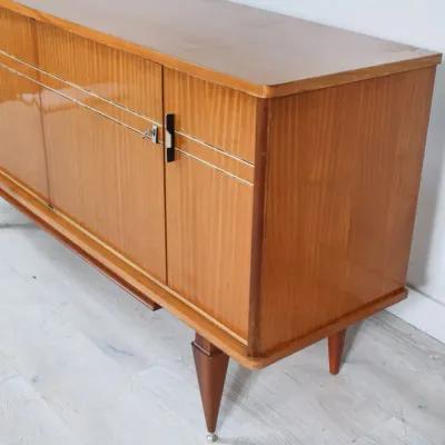 French Modern Light Mahogany Sideboard