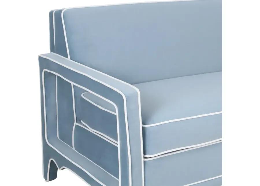 Cary Loveseat in Frost Blue