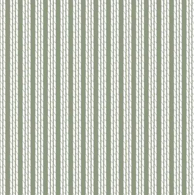 Tennessee Bamboo Stripes Wallpaper - Olive