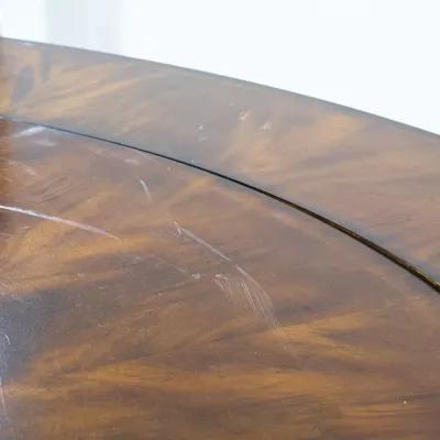 Antique Round Table with Four Leaves