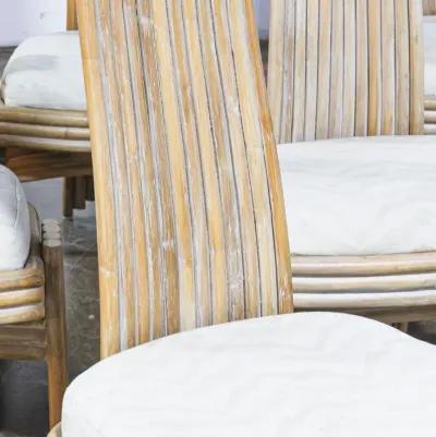 Set of 6 Missoni Style Dining Chairs