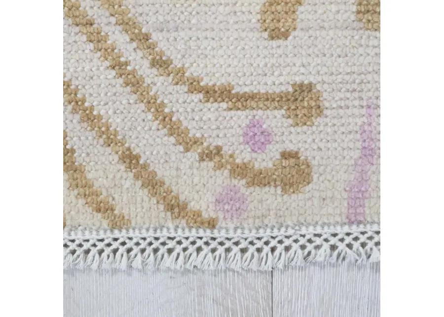 In Stock 8x10 Ashley Ann Lilac Turkish Knot Rug