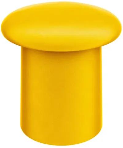 In Stock Yoshi Stool in Reem Ochre Velvet