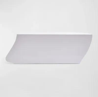 Left Head Coffee Table - White