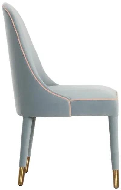 Tavish Dining Chair in Soft Blue