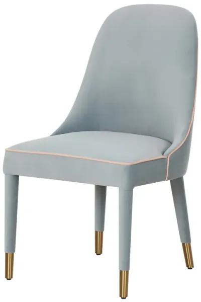 Tavish Dining Chair in Soft Blue