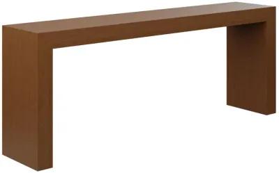 In Stock Savannah Console 80" in Walnut Veneer