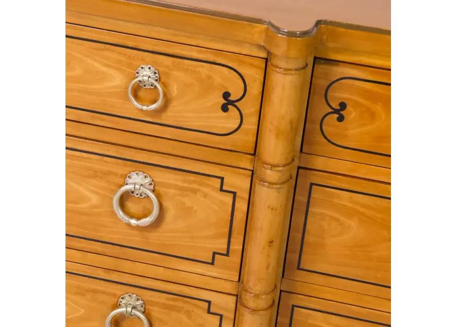 Traditional Dresser with Ring Hardware Restored