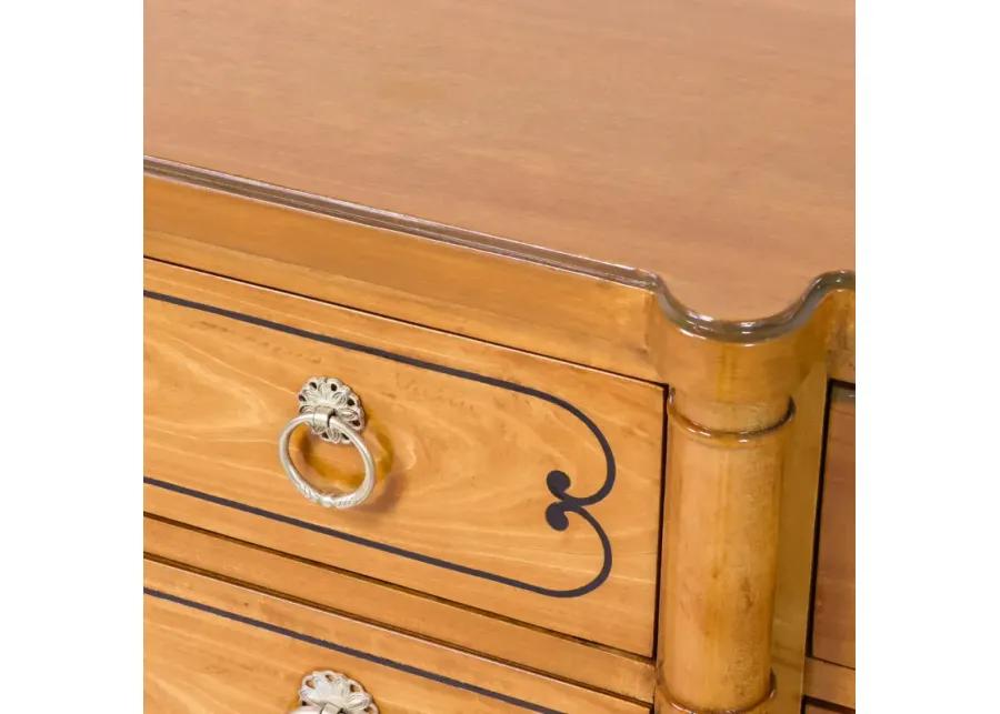 Traditional Dresser with Ring Hardware Restored