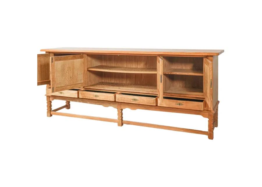 Danish Oak Sideboard / Credenza