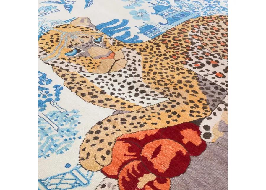 In Stock 3x5 Queen Leopard Rug