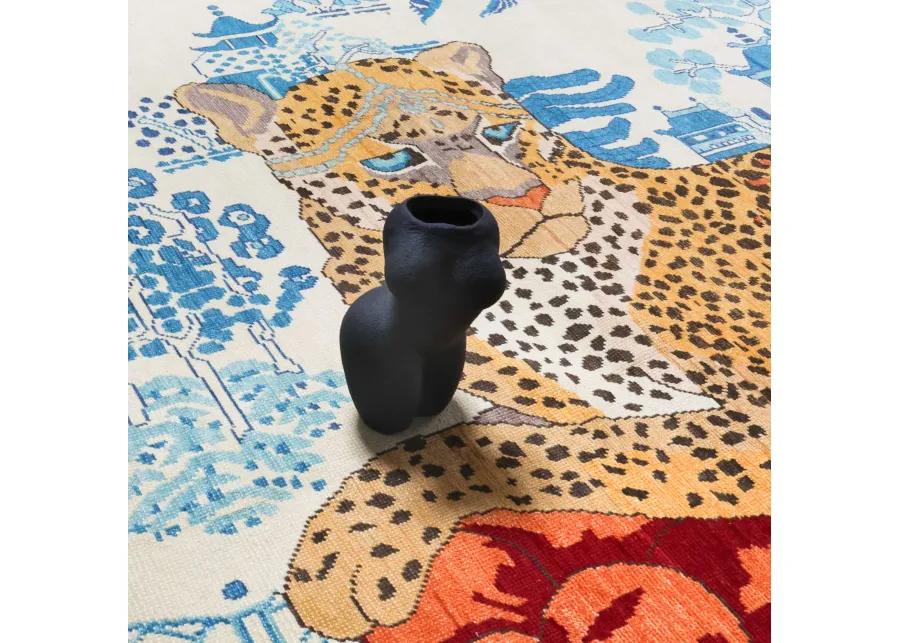 In Stock 3x5 Queen Leopard Rug