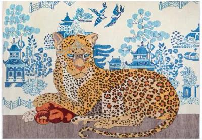 In Stock 3x5 Queen Leopard Rug